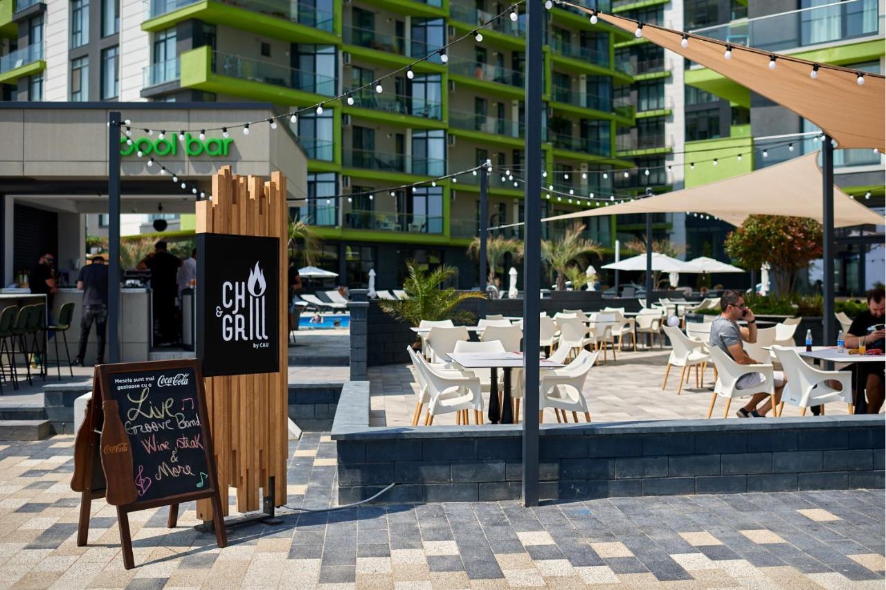 Blue Lagoon Aparthotel Pool & Spa Mamaia Nord Нэводари Экстерьер фото