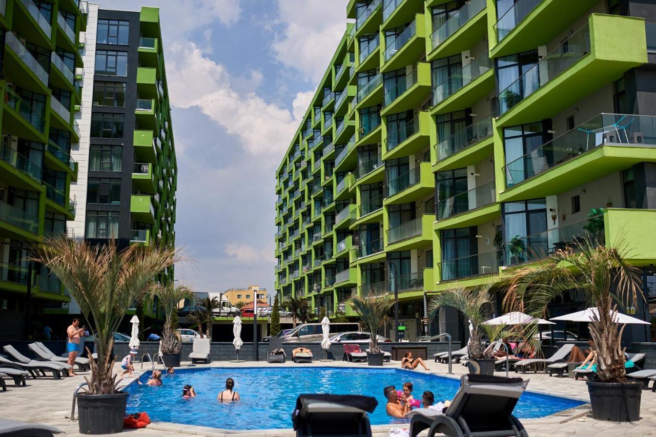 Blue Lagoon Aparthotel Pool & Spa Mamaia Nord Нэводари Экстерьер фото
